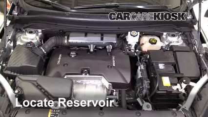 2017 Buick Envision Essence 2.5L 4 Cyl. FlexFuel Líquido limpiaparabrisas Agregar líquido